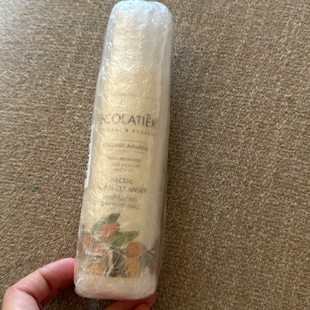 Ecolatier Foaming Facial Cleanser Organic Argan Oil Natural Vegan 5.1 Fl Oz - Picture 6 of 6